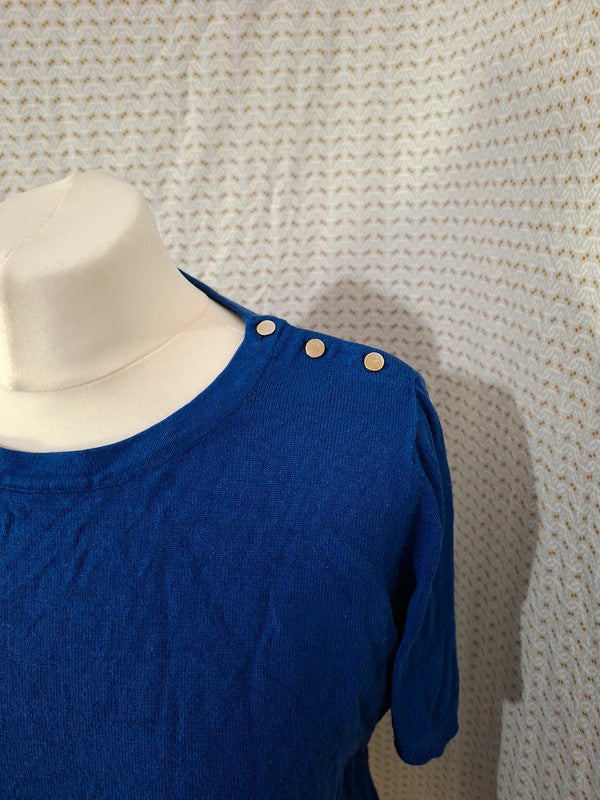 T-shirt bleu Taille S