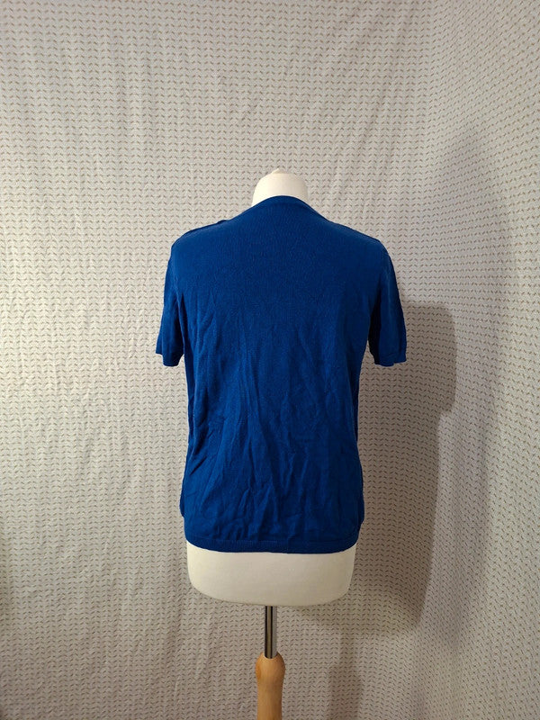 T-shirt bleu Taille S
