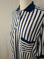 Robe rayé Mademoiselle-Élégance Taille 5XL