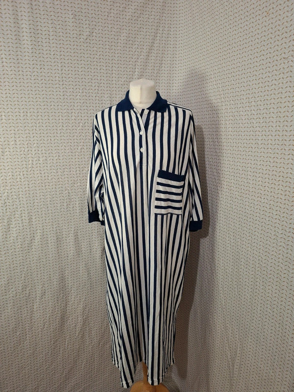 Robe rayé Mademoiselle-Élégance Taille 5XL