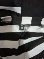 Robe noir et blanche Mademoiselle-Élégance Taille M