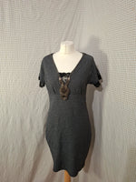 Robe grise Mademoiselle-Élégance Taille M