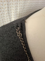 Robe grise Mademoiselle-Élégance Taille M