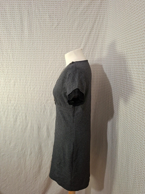 Robe grise Mademoiselle-Élégance Taille M