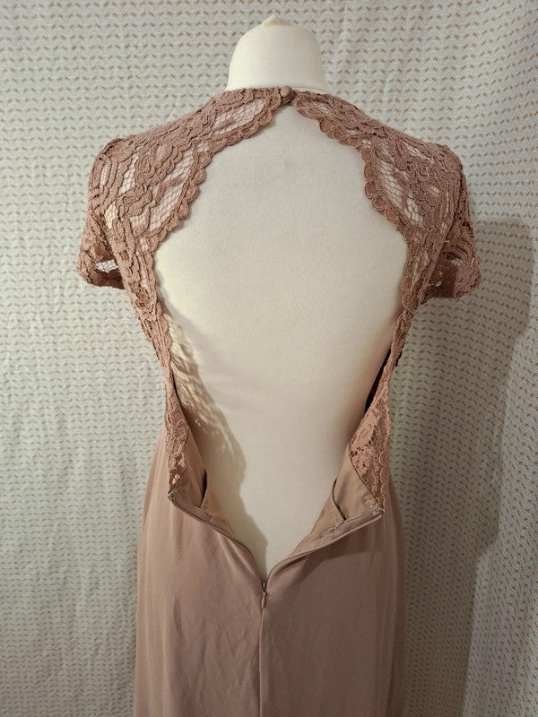 Robe beige Mademoiselle-Élégance Taille M
