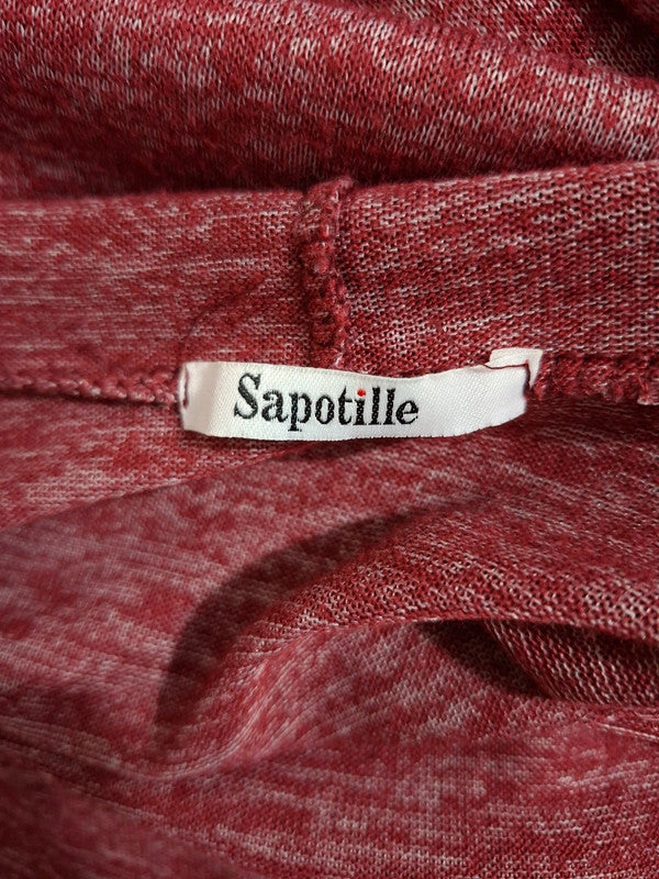 Cardigan rouge Sapotille Taille XL