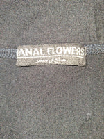 Haut noir Manal Flowers Taille M
