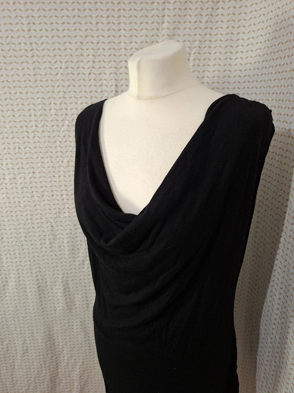 Haut noir Manal Flowers Taille M