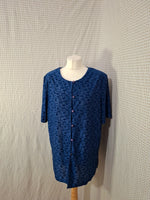 Chemisier bleu Canda Taille 3XL