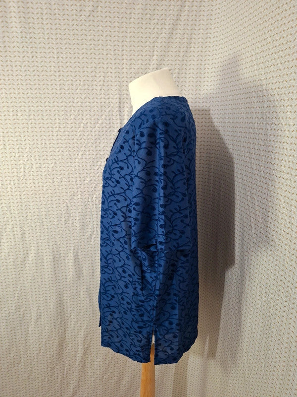 Chemisier bleu Canda Taille 3XL