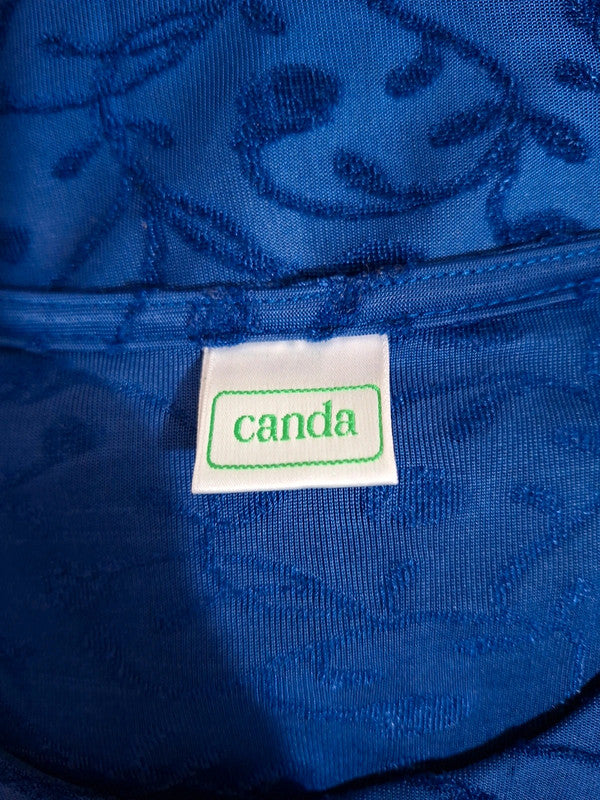 Chemisier bleu Canda Taille 3XL