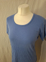 T-shirt bleu Perlarara Taille M