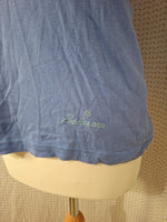 T-shirt bleu Perlarara Taille M