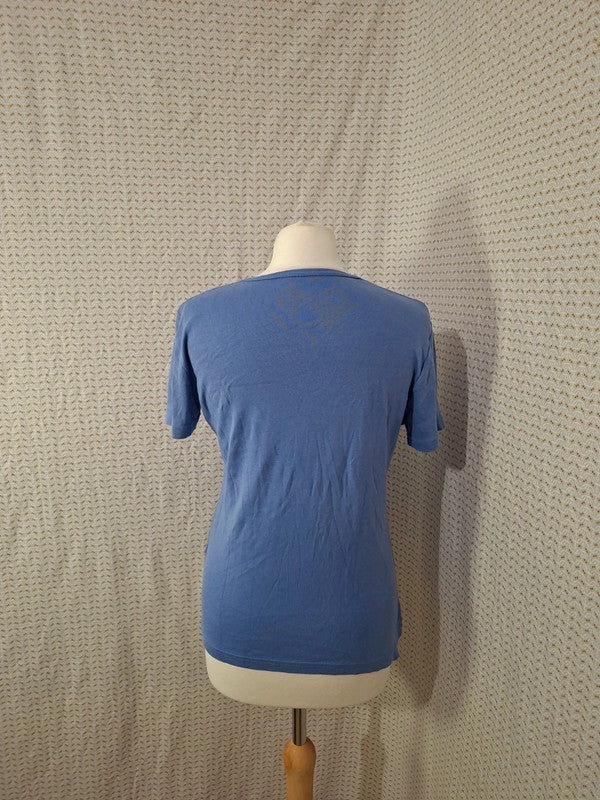 T-shirt bleu Perlarara Taille M