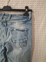 Jeans troué bleu Denim Taille XS