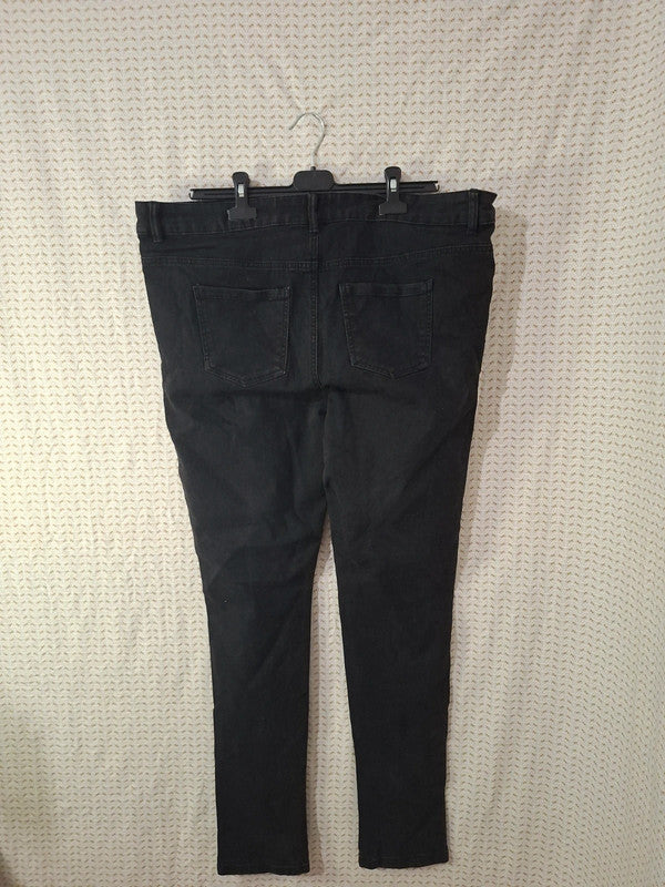 Jeans noir #B.a_Basic Taille 4XL