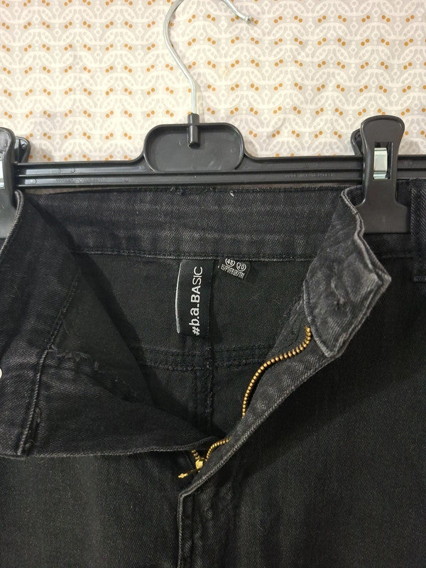 Jeans noir #B.a_Basic Taille 4XL