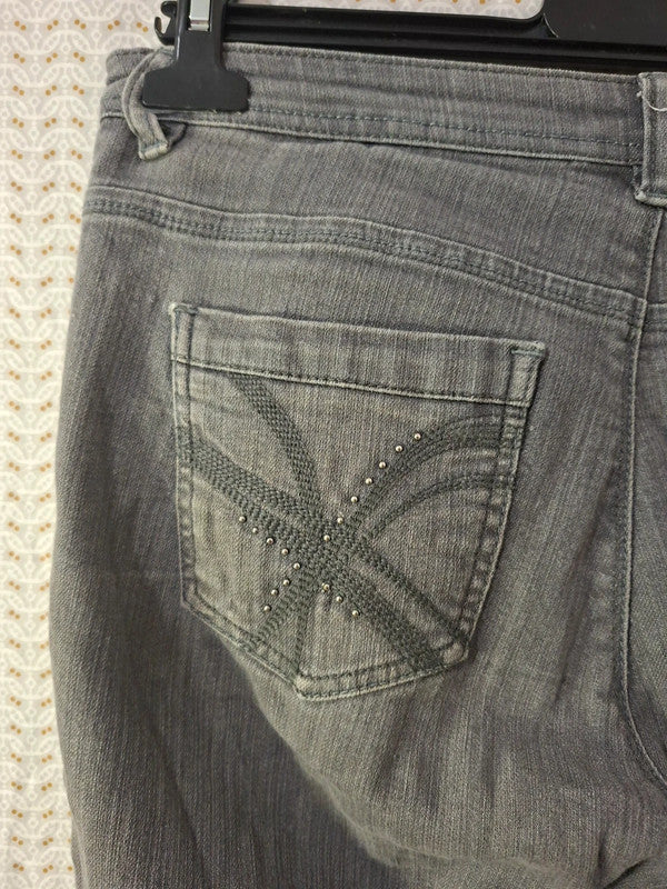 Jeans gris Burton of London Taille XL
