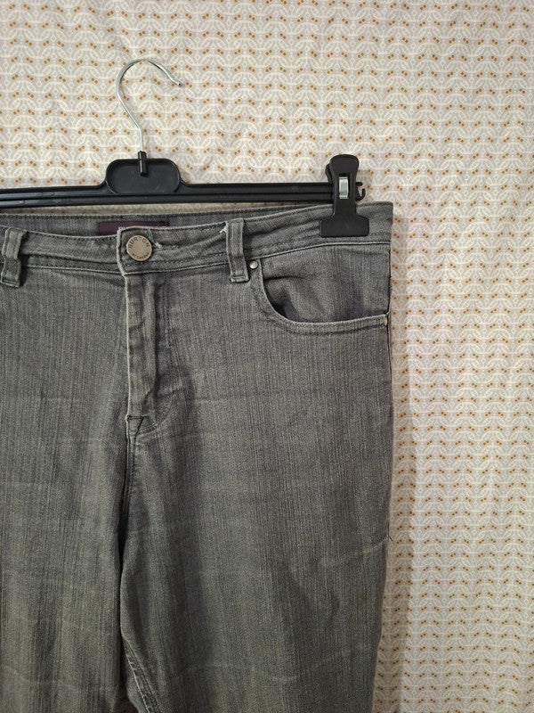 Jeans gris Burton of London Taille XL