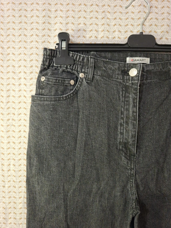 Jeans noir Damart Taille XL