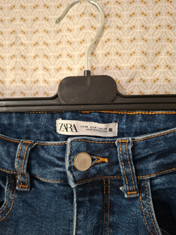 Jeans bleu Zara Taille S