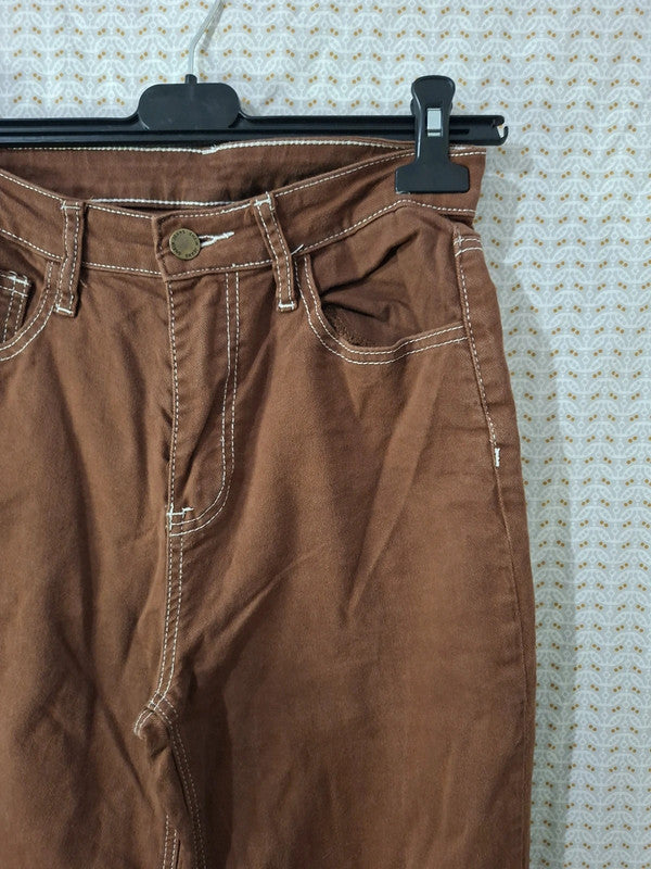 Jeans marron Shein Taille S