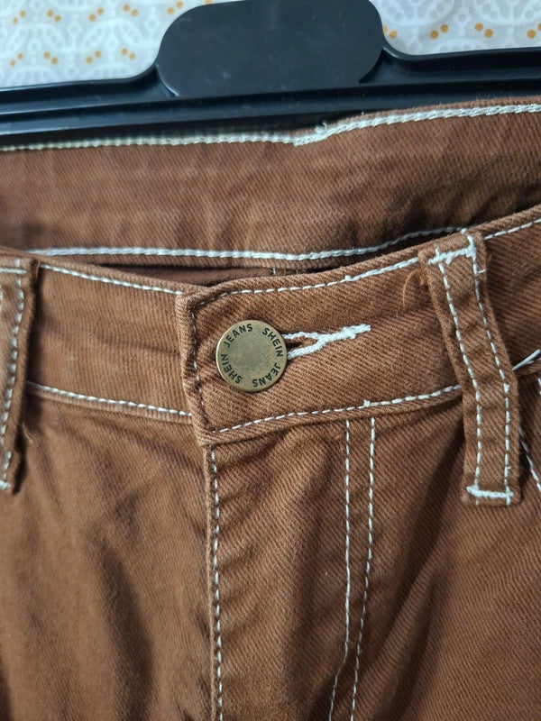 Jeans marron Shein Taille S
