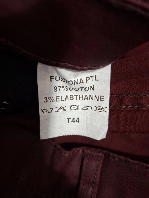 Jeans rouge bordeaux Antonelle Taille 2XL