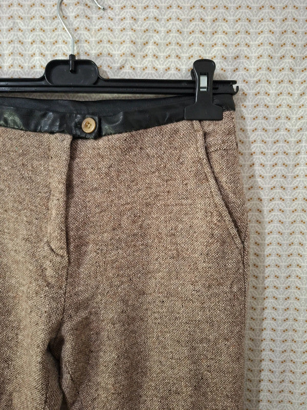 Pantalon marron Camaïeu Taille S