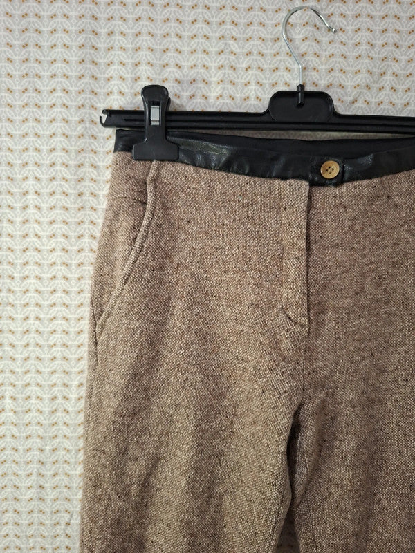 Pantalon marron Camaïeu Taille S