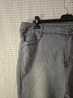 Pantalon gris Lhaodj Taille 5XL