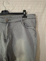 Pantalon gris Lhaodj Taille 5XL