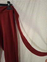 Pantalon rouge Mademoiselle-Élégance Taille XS