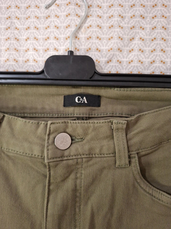 Jeans vert C&A Taille M