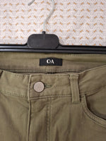 Jeans vert C&A Taille M