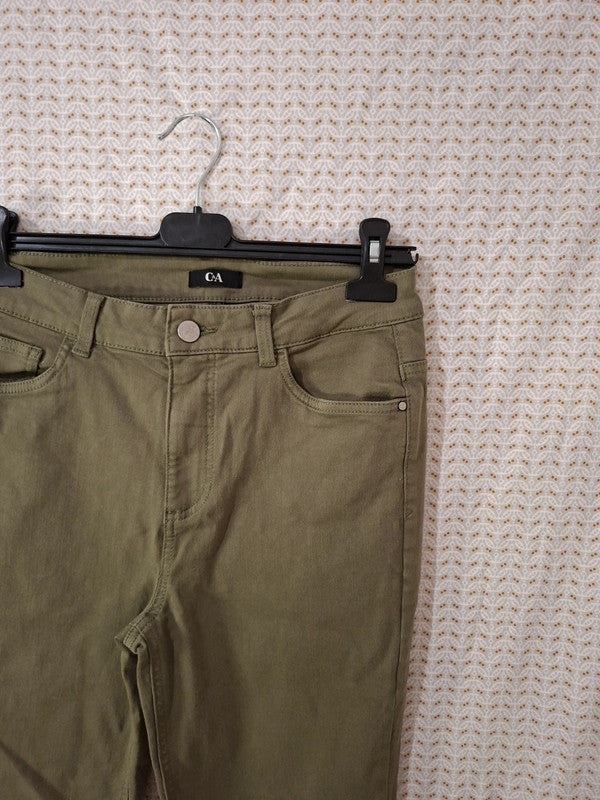 Jeans vert C&A Taille M