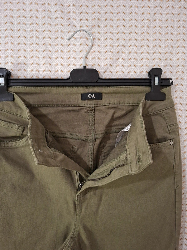 Jeans vert C&A Taille M