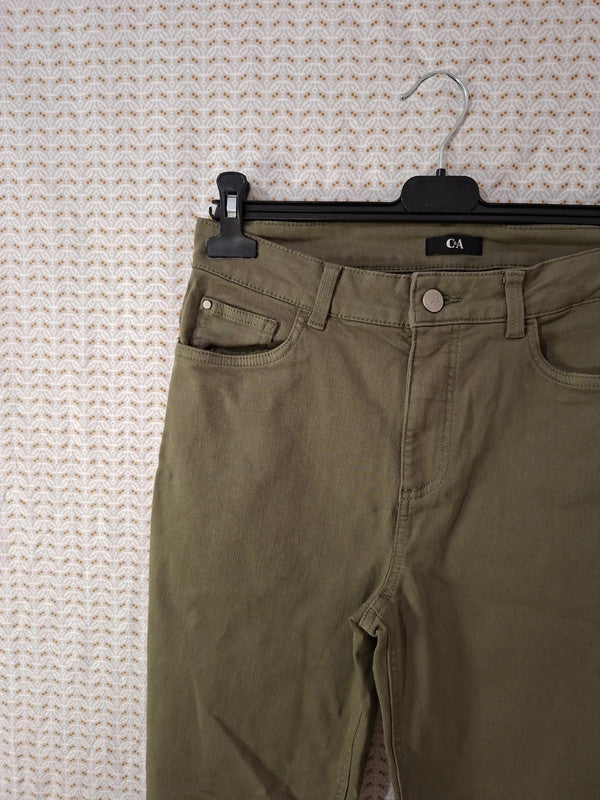 Jeans vert C&A Taille M
