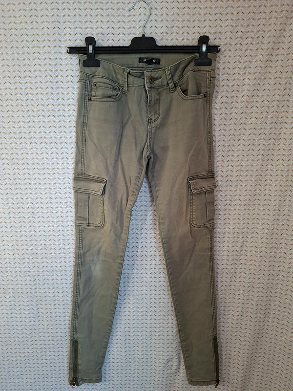 Jeans vert Jennyfer Taille XS