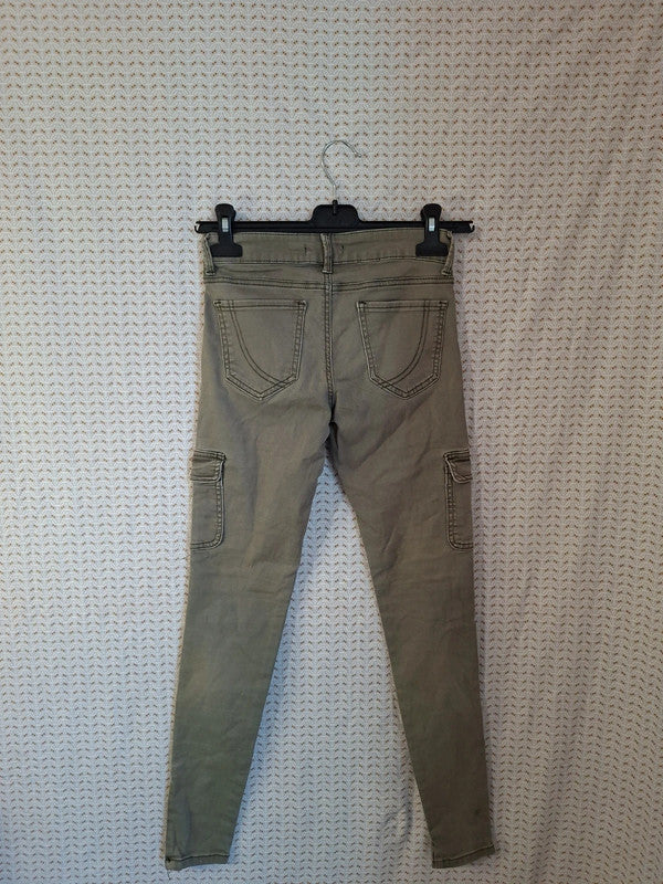 Jeans vert Jennyfer Taille XS