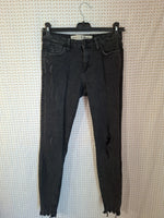 Jeans noir troué Denim & Co Taille S