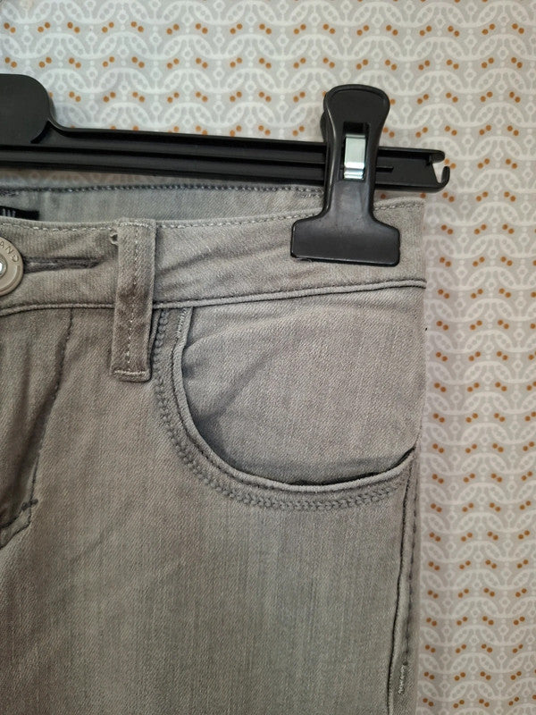 Jeans gris Morgan Taille XS