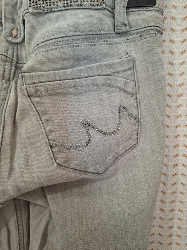 Jeans gris Morgan Taille XS