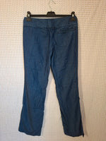 Pantalon bleu Benetton Jeans Taille XL