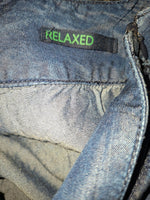 Pantalon bleu Benetton Jeans Taille XL