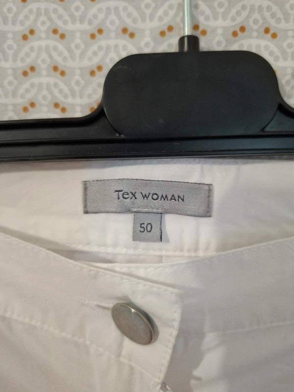 Pantalon blanc Tex Woman Taille 5XL