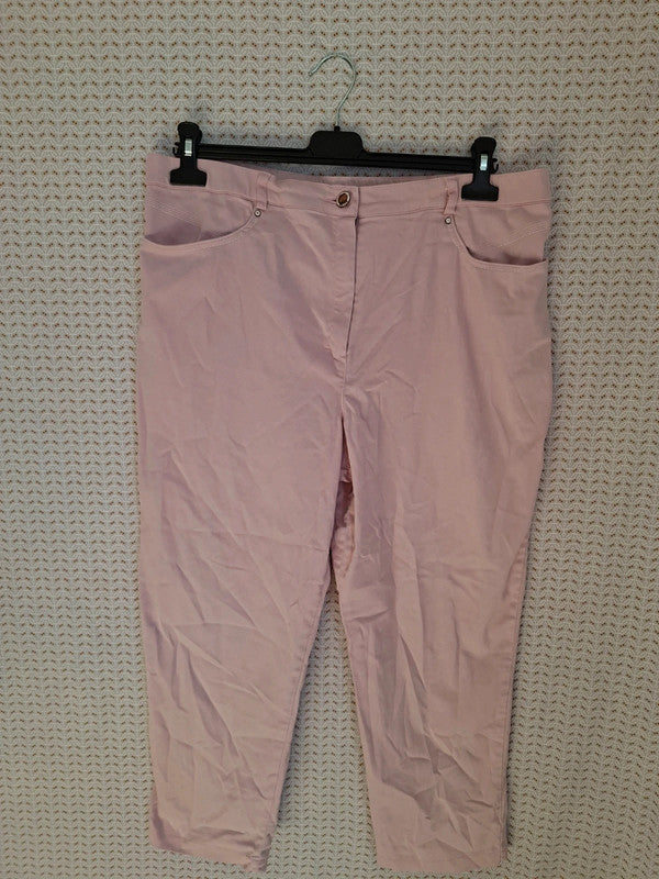 Pantalon rose Christine Laure Taille 3XL