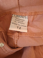 Jeans rose Christy Taille S