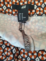 Jeans imprimé H&M Taille L