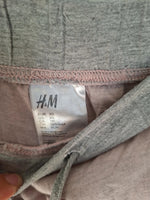 Jogging rose grisé H&M Taille XS